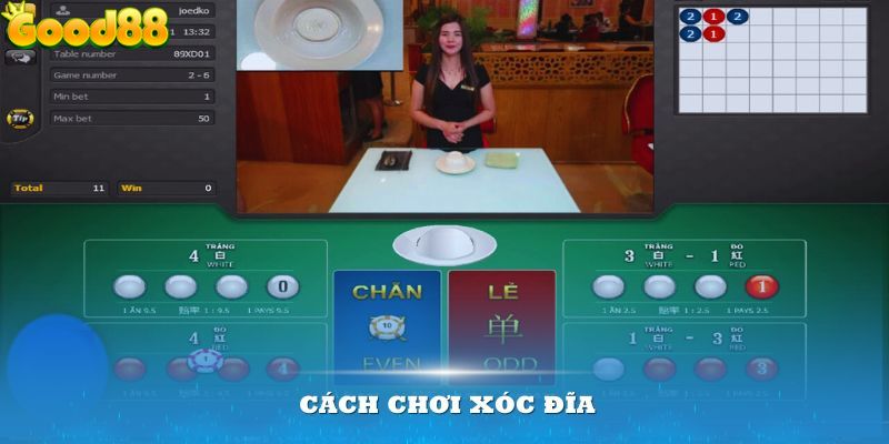 cách chơi xóc đĩa